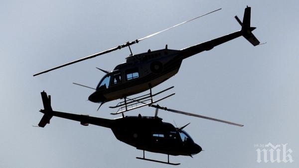 ИЗВЪНРЕДНО В ПИК TV! Самолети и вертолети прелитат на малка височина над София 