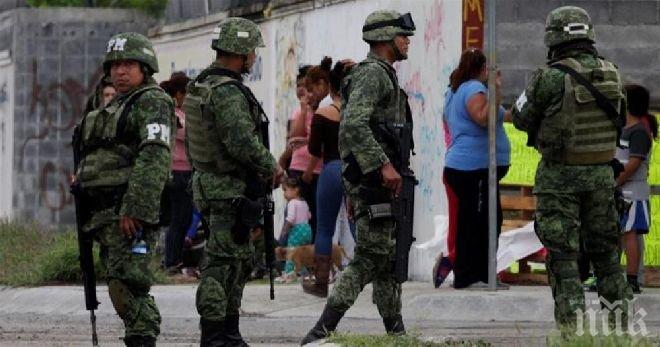 Екшън! Четирима мексикански военни са загинали след престрелка с крадци на петрол в Пуебла