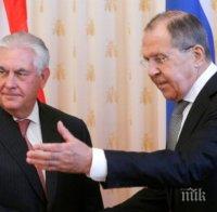 Лавров отива в САЩ, за да обсъди с Тилърсън Сирия и Украйна 