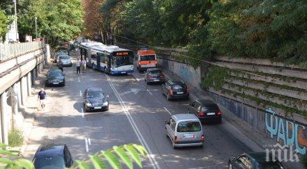 тапа катастрофа рейс градския транспорт задръсти бургаски квартал