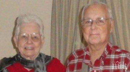 заедно съпрузи починаха държейки ръце години брак рамките повече час тексас