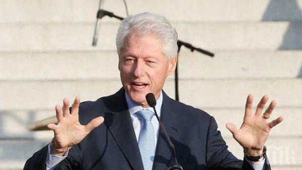 Бил Клинтън пише трилър за изчезнал президент