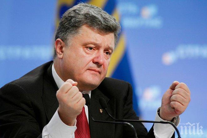 Петро Порошенко сравни присъединяването на Крим към Русия с агресията на Третия райх