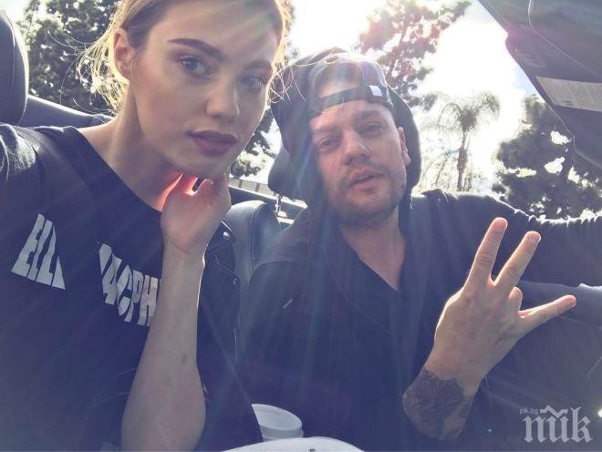 Моделка заряза рапъра Кристо заради италианец (СНИМКИ)