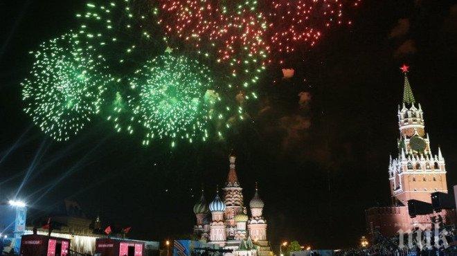 Около 10 000 фойерверка ще озарят небето над Москва в чест на 9 май