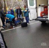 САКАТЛЪК В БУРГАС! Млада шофьорка отнесе жена на пешеходна пътека