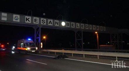 тежък инцидент наш автобус турция прегазил пешеходец град кешан