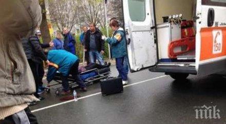 сакатлък бургас млада шофьорка отнесе жена пешеходна пътека