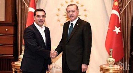 ердоган ципрас върнете избягалите войници