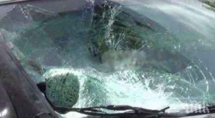 трагедия шофьорката уби пътен полицай имала годишен стаж волана снимка