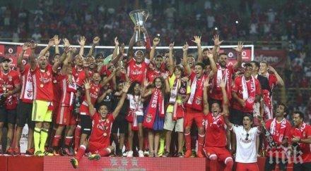 отново бенфика стигна поредна шампионска титла португалия