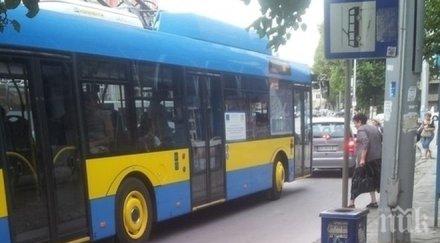 спират тролеите хасково