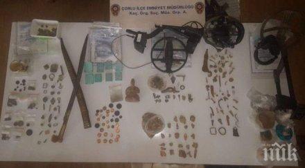 турция разбиха банда изнасяла артефакти българия