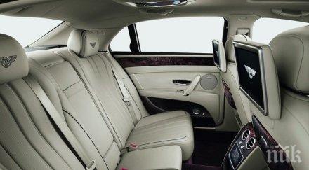 бентли използва кожа гъби седалките заради веган клиенти