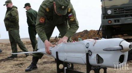 руската армия разполага близо две хиляди безпилотни летателни апарата