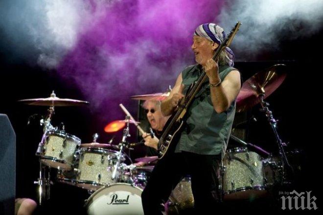 Deep Purple разтърсва София с грандиозен прощален концерт
