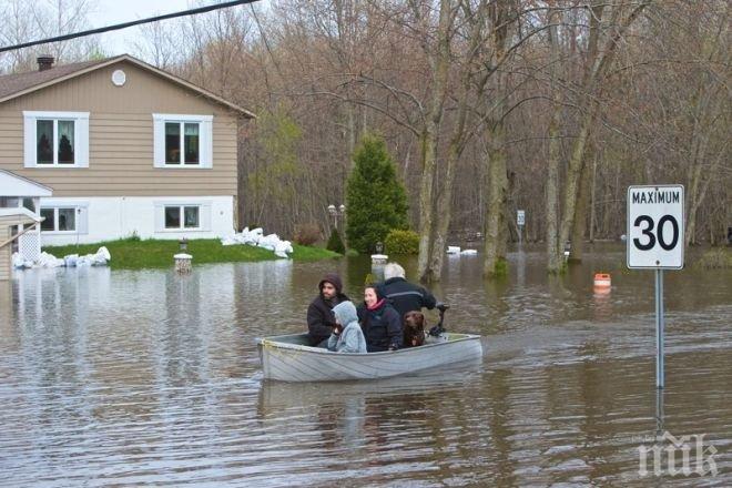 Квебек се съвзема след наводненията