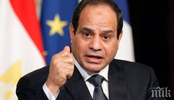 Президентът на Египет призова за политически диалог за спиране на кризата в Либия