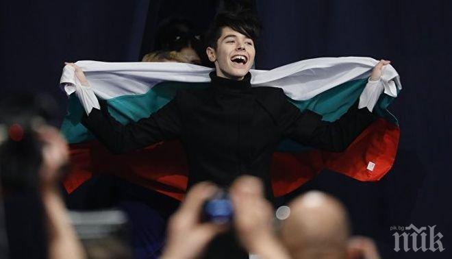 За историята! Кристиан Костов остана на второ място на „Евровизия 2017“. Победител е представителят на Португалия