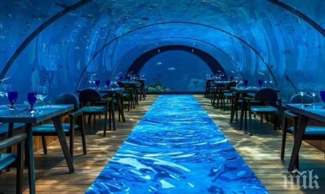 Най-големият подводен лукс в света е на Малдивите