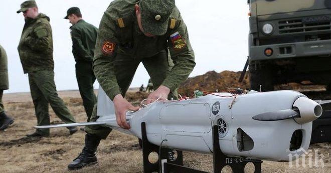 Руската армия разполага с близо две хиляди безпилотни летателни апарата