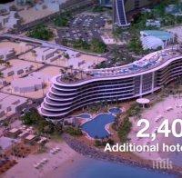 Дубай строи курорт за 1,7 млрд. долара върху два изкуствени острова