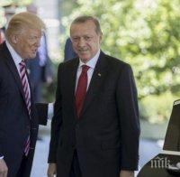 Тръмп и Ердоган си обещаха приятелство
