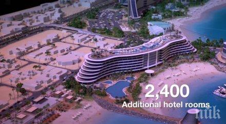 дубай строи курорт млрд долара два изкуствени острова