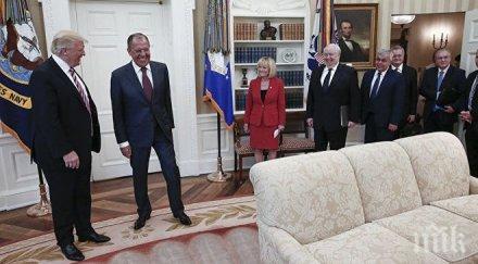 извънредно разговорът доналд тръмп сергей лавров предизвикал скандал сащ бил стенографиран
