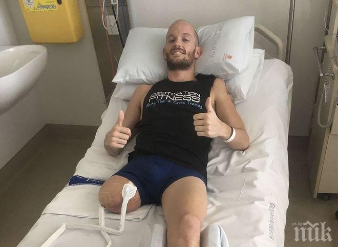 Ужасяващо! Водолаз за сблъсъка си с акула: „В очите й прочетох, че ще се върне за мен“