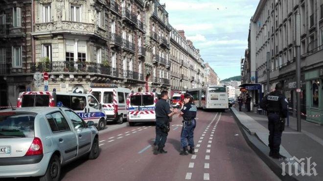 ИЗВЪНРЕДНО: Човек бе намушкан на улицата в Руан, Франция