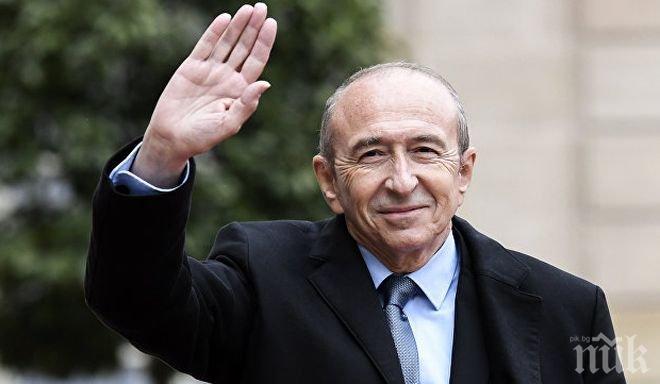 Новият вътрешен министър на Франция обяви пироритетите си