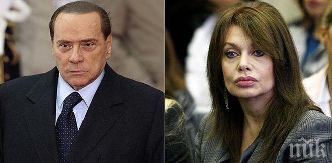 Съдът задължи Силвио Берлускони да плаща на последната си бивша съпруга по 2 млн. евро месечно