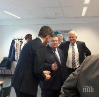 Цацаров обсъди с белгийски си колега Фредерик Ван Льов реформата в белгийската прокуратура (СНИМКИ)
