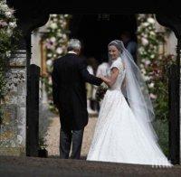 Принц Уилям закара Кейт Мидълтън на сватбата на сестра й Пипа (СНИМКИ)