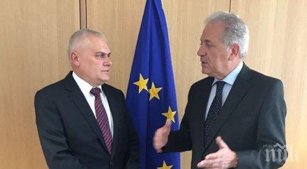 вътрешният министър радев договори получаването 160 млн евро европа миграцията борисов осигури