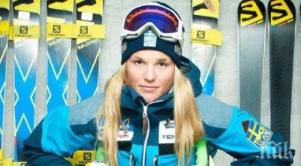 шведска скиорка излезе петмесечна кома