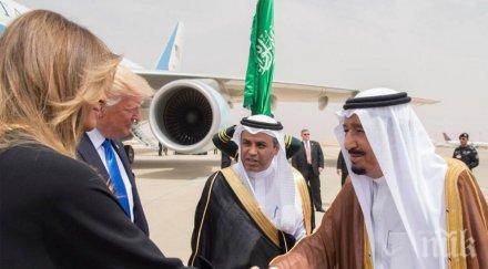 покана президентът сащ покани краля саудитска арабия посещение