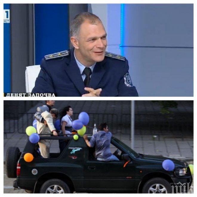 Главен инспектор Росен Рапчев: 1250 лева е най-високата глоба за превишена скорост тази година, 1036 са карали коли без книжка за 2 седмици