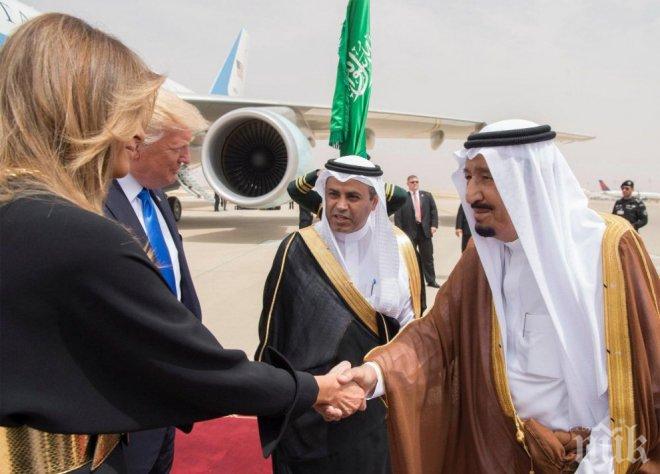 Кралят на Саудитска Арабия: Срещата със САЩ ще засили съюза срещу екстремизма и тероризма