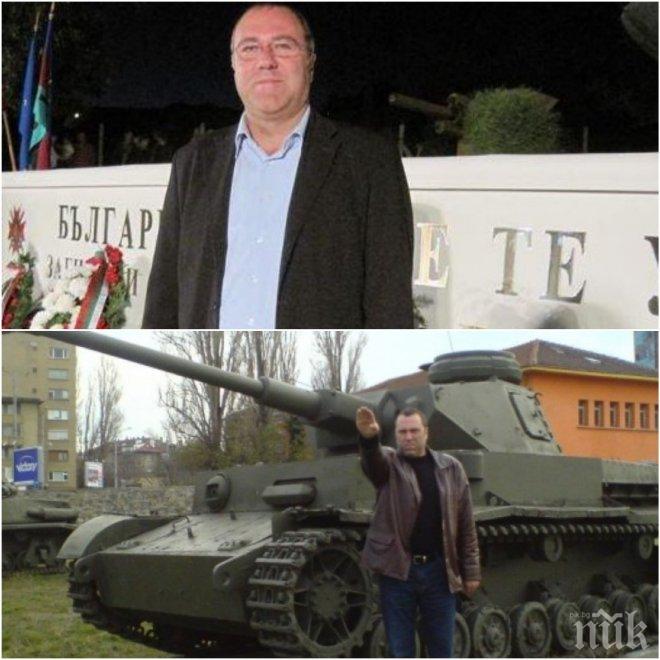 ИЗВЪНРЕДНО! Болният шеф в МО Иво Антонов пусна отворено писмо! Извинява се за нацисткия поздрав пред танка!
