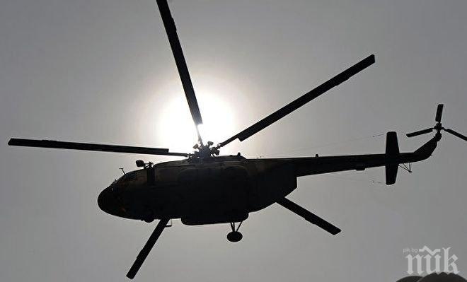 Трагедия! Военен хеликоптер се разби в Алжир. Трима загинали