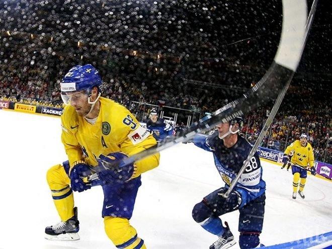 Швеция срещу Канада на финала на Световното по хокей