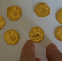 Златно съкровище открито край Бяла