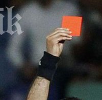 Роден футболист гори за 2 години заради побой над рефери