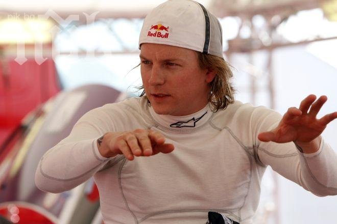Кими Райконен се метна на кросов мотор