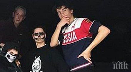 провокация синът порошенко вбеси тениска русия видео