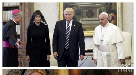 папа франциск мелания обядвахте рим надявам пица