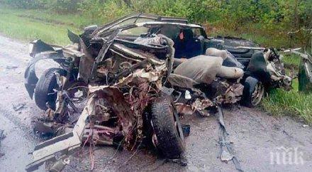 пътя шофьор обезглави жестока катастрофа