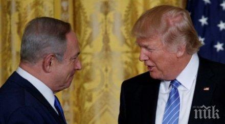 нетаняху призна тръмп първи път видял шанс мир региона